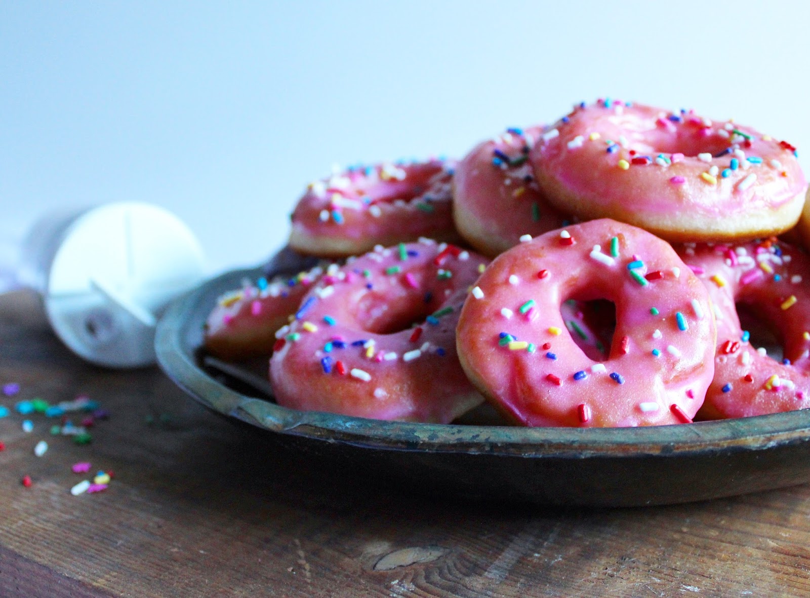 Mini Delicious Pink Vegan Donuts Laughing Socrates
