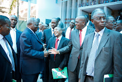 KENYAN PRESIDENT MEETS PRIVATE SECTOR LEADERS