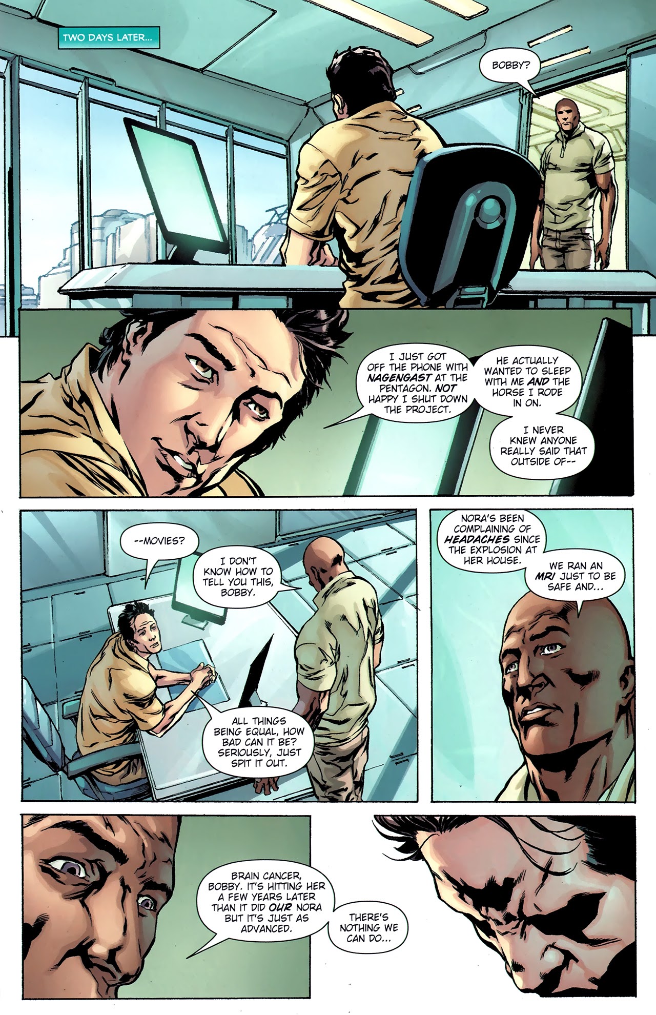 Read online Dean Koontz's Nevermore comic -  Issue #1 - 31
