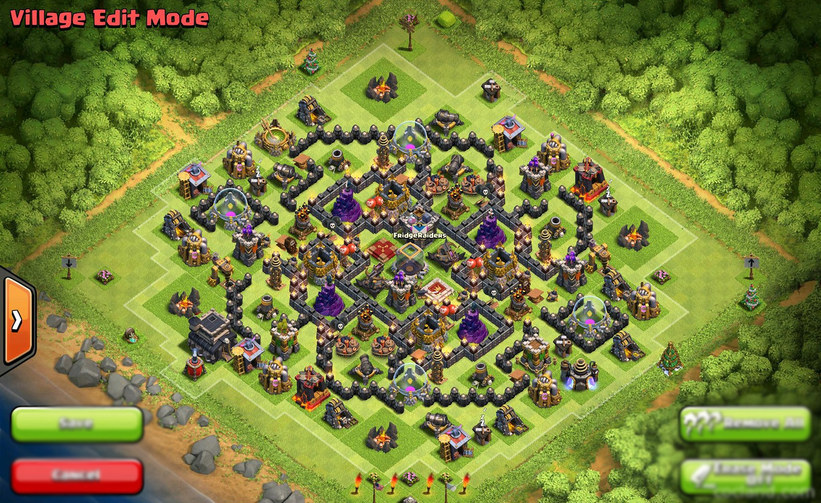 Clash Of Clans Town Hall 9 Farming Base Layouts Clash Royale Ultimate Hack ...