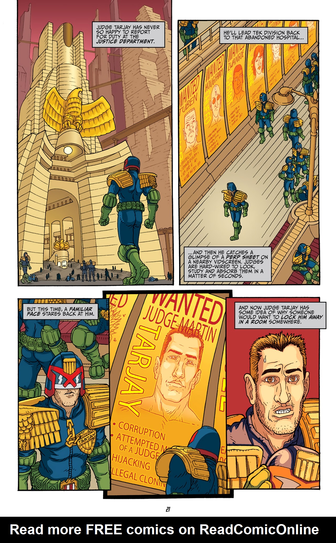 Read online Judge Dredd (2012) comic -  Issue #3 - 24