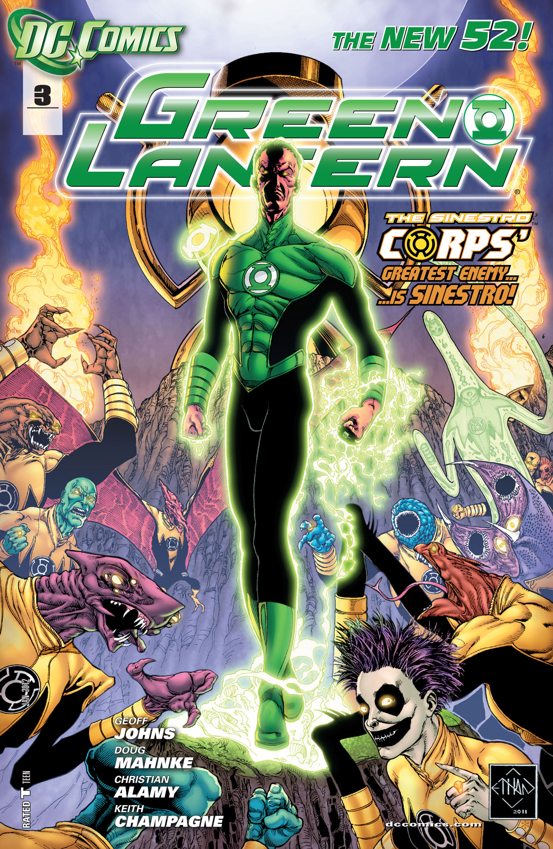 Green Lantern (2011) issue 3 - Page 2