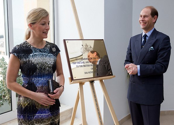 Prince Edward and the Countess of Wessex visited the British High Commission