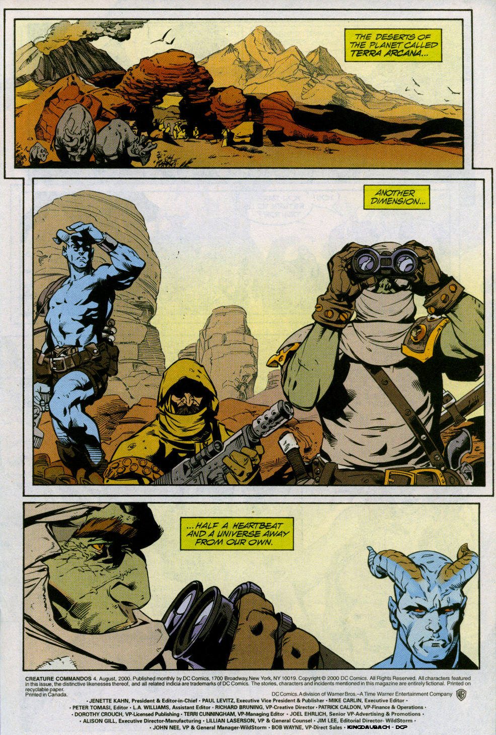 Read online Creature Commandos comic -  Issue #4 - 2
