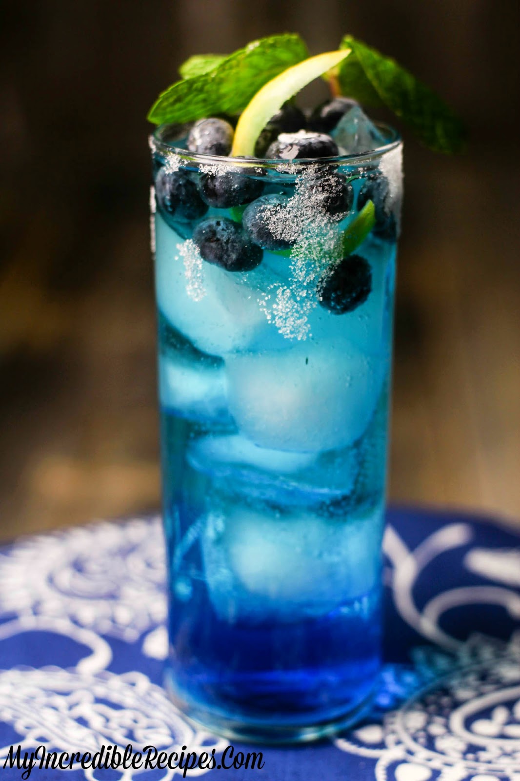 Bangin’ Blueberry Lemonade! in My kitchen