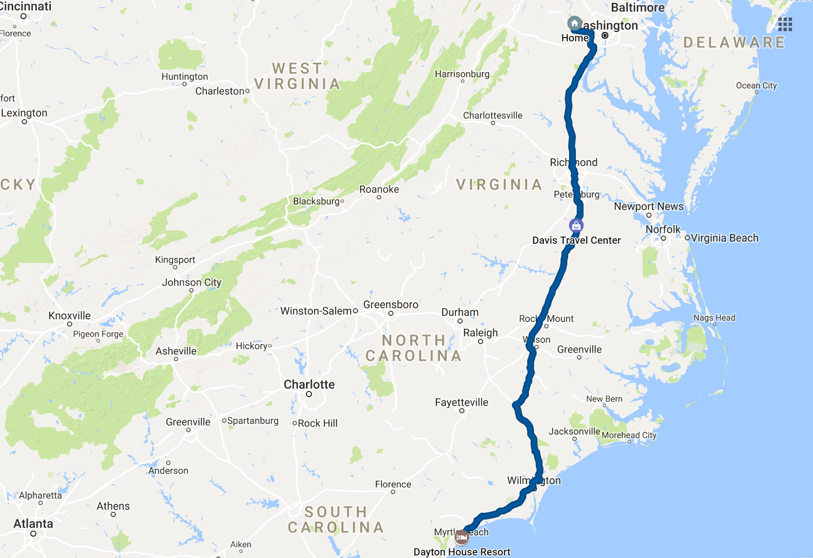 Map Of Florida To South Carolina United States Map