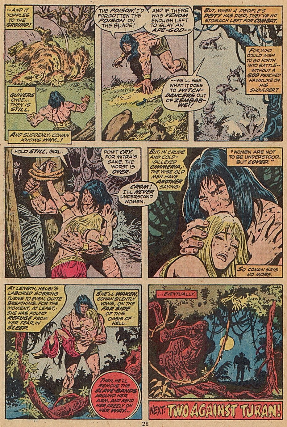 Read online Conan the Barbarian (1970) comic -  Issue #28 - 20