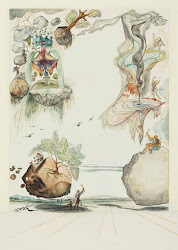 salvador dali watercolors