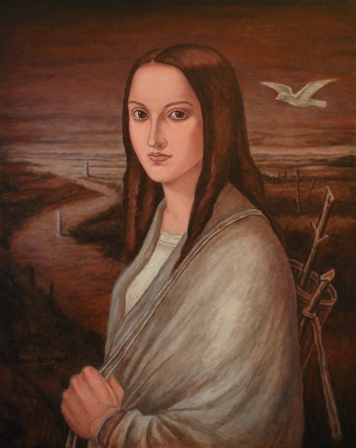 Иранский художник. Javad Azarmehr Иранский художник. Javad Azarmehr