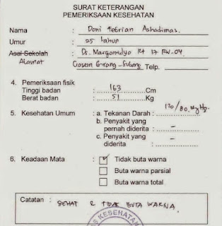 Cara Mudah Membuat Surat Keterangan Sehat Dari Dokter Sampein