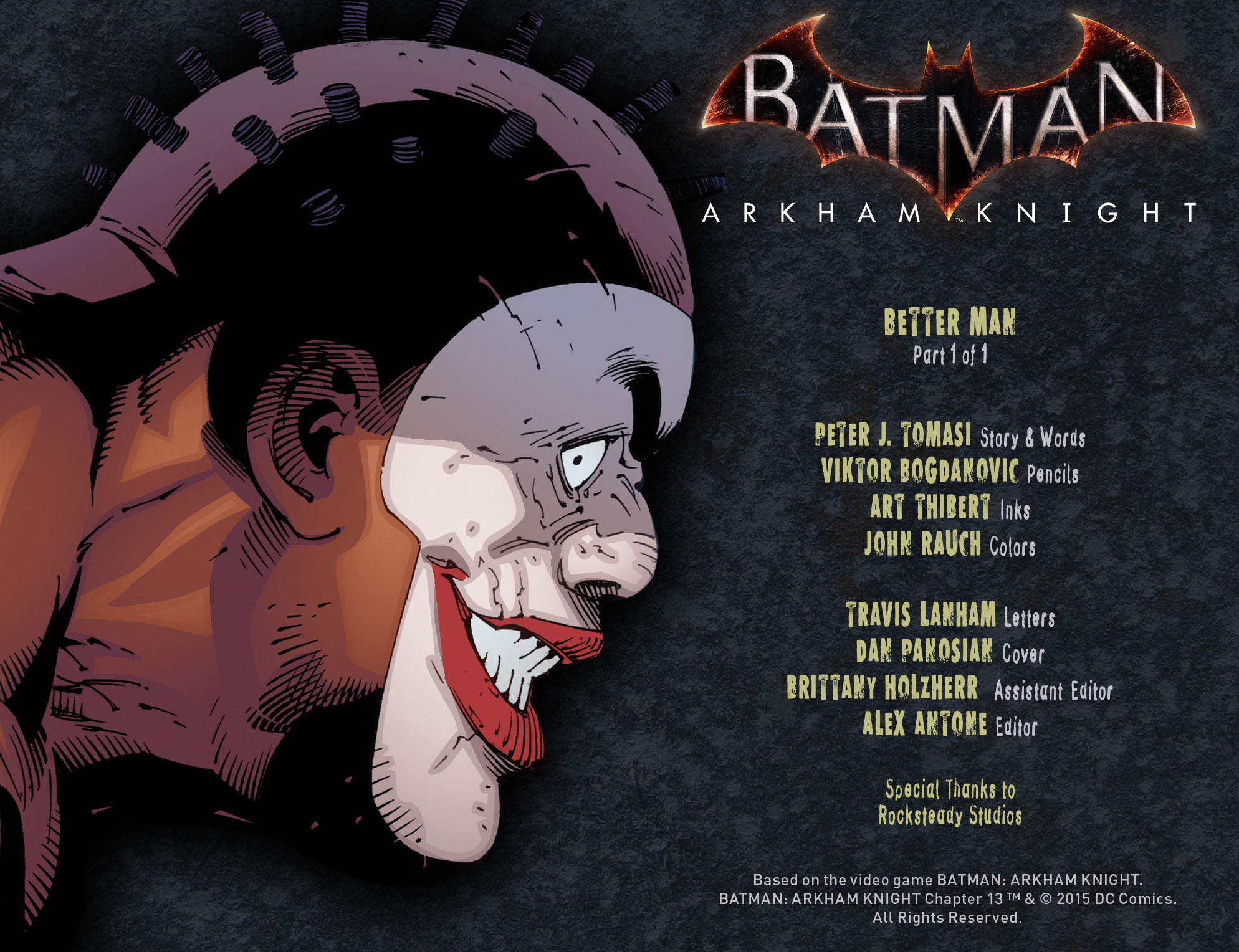 Batman: Arkham Knight [I] issue 13 - Page 2