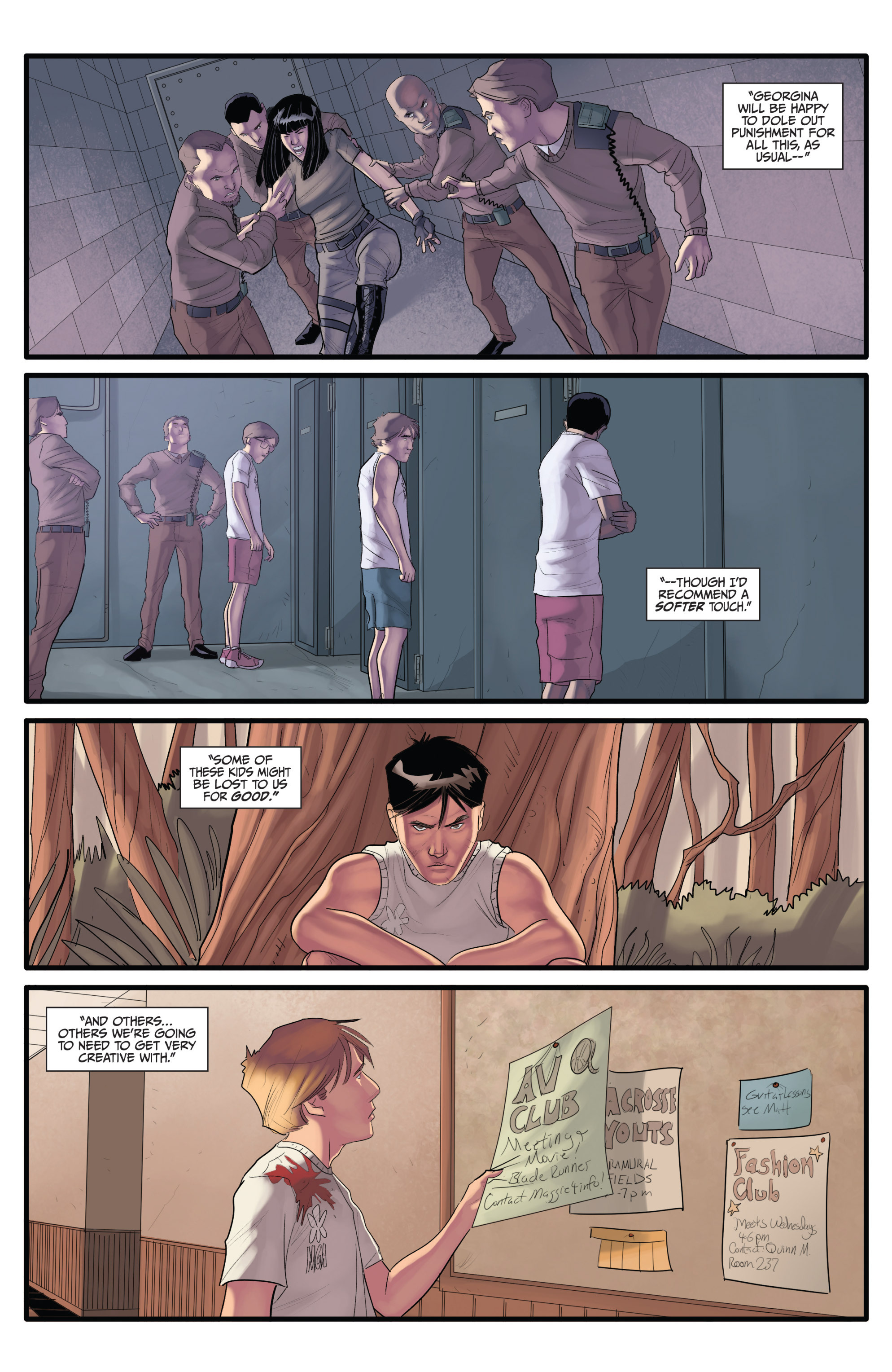 Read online Morning Glories comic -  Issue #29 - 20