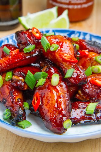 Vietnamese Style Spicy Caramel Chicken Wings Recipe on Closet Cooking