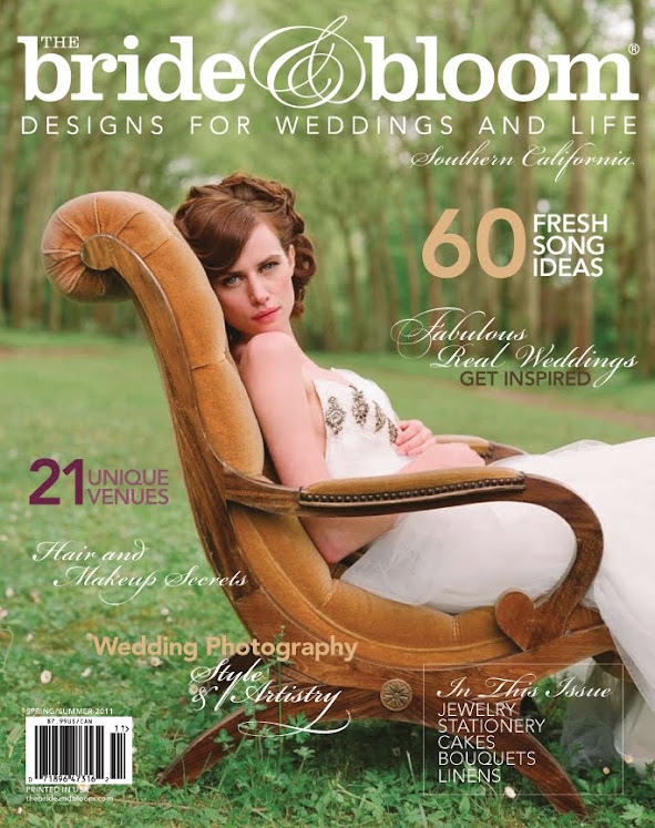 FEATURED  IN "BRIDE & BLOOM" MAGAZINE