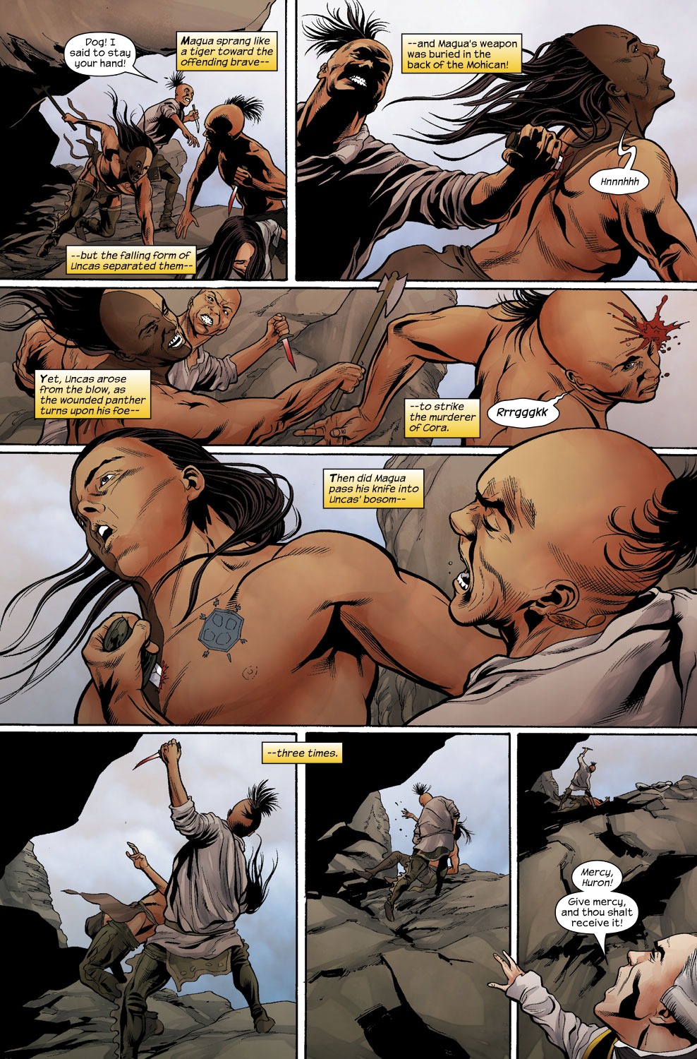 Read online The Last of the Mohicans comic -  Issue #6 - 18