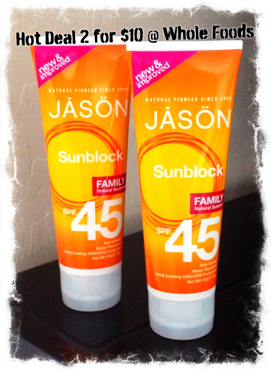 Whole Foods Jason Sunscreen Whole Foods Jason Sunscreen