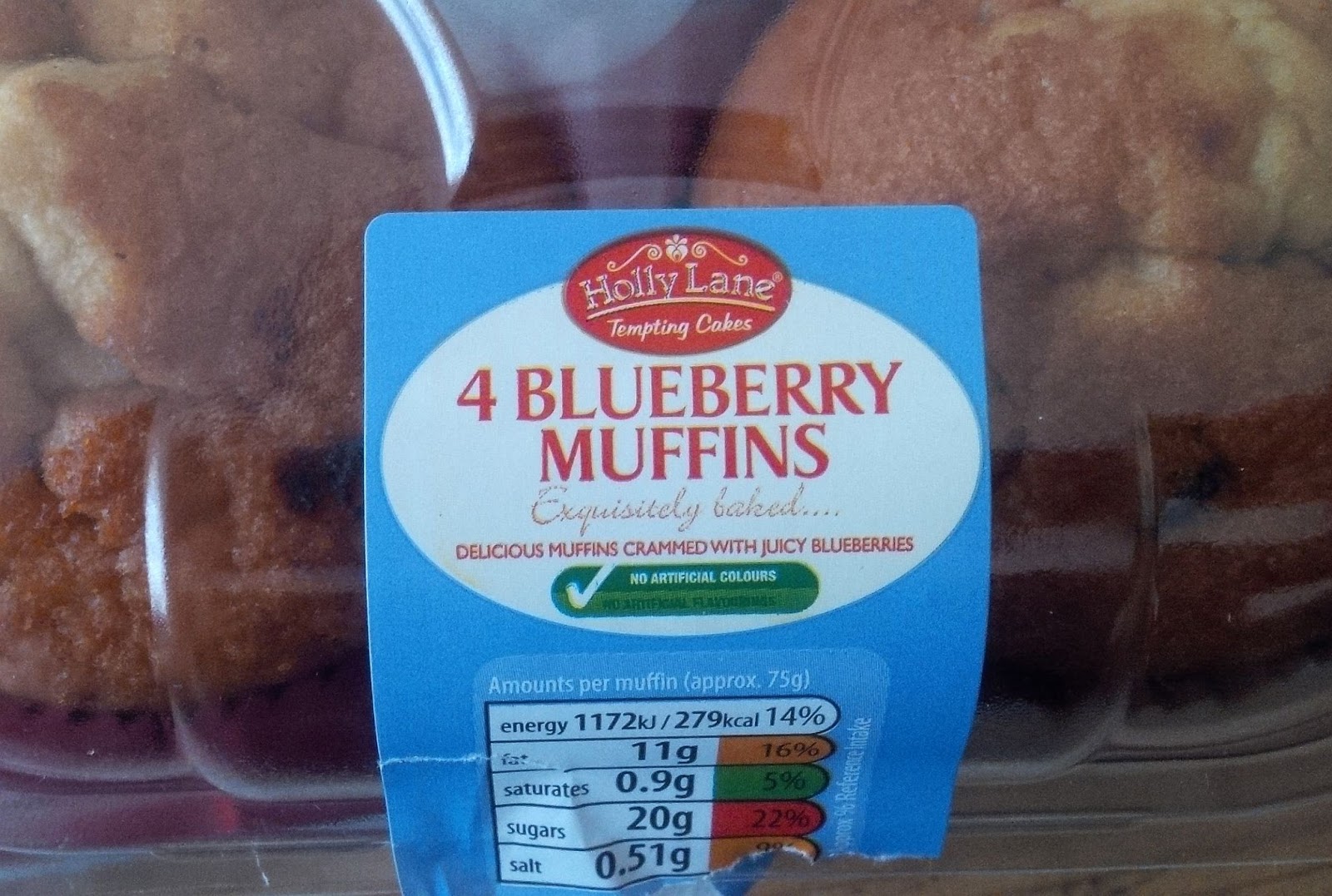 Aldi Tasted Aldi Holly Lane Blueberry Muffins