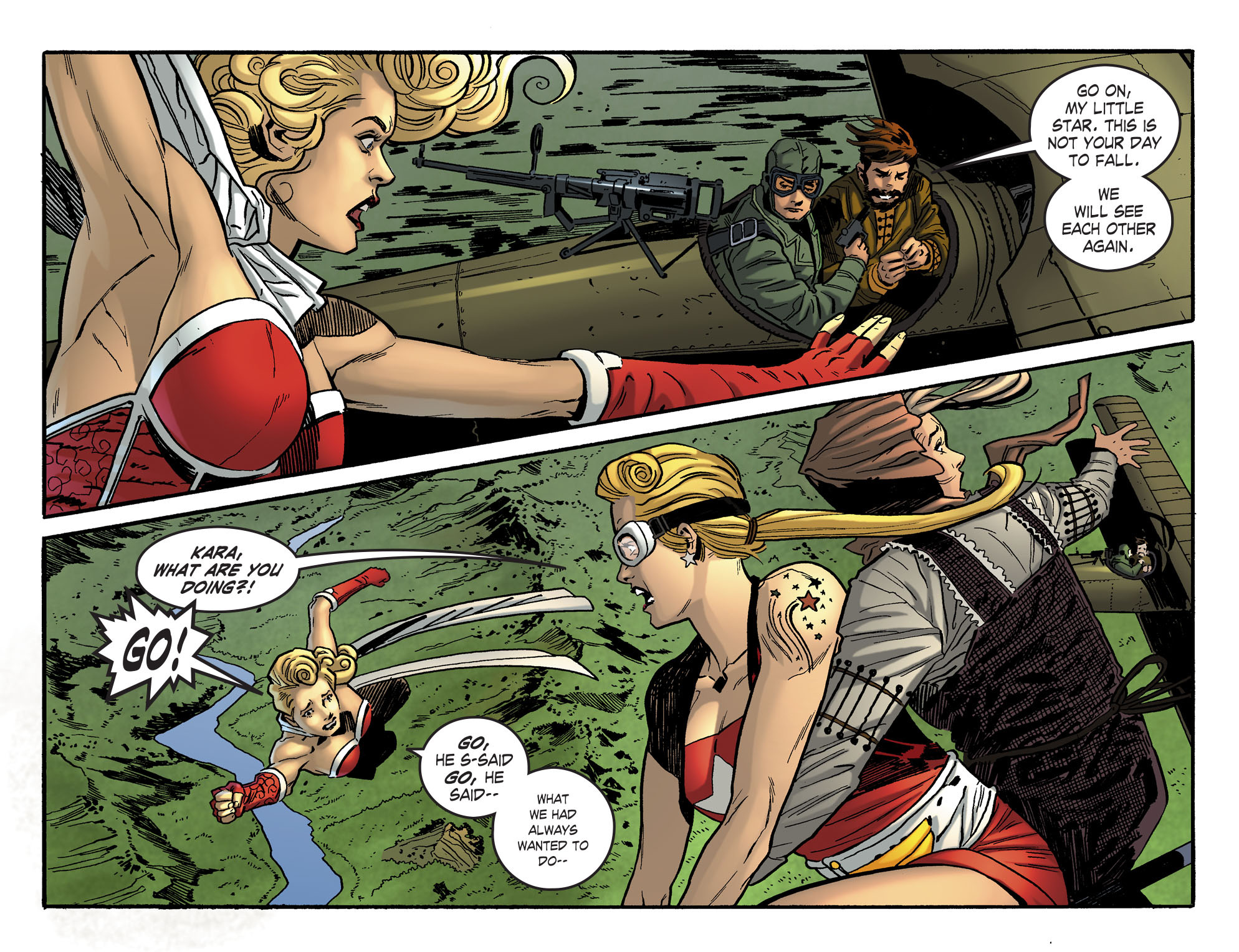 Read online DC Comics: Bombshells comic -  Issue #15 - 19
