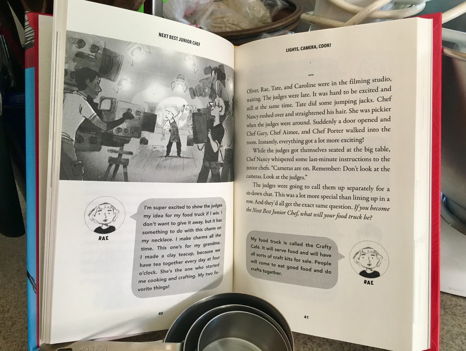 The Next Best Junior Chef Book 1 Lights Camera Cook By Charise