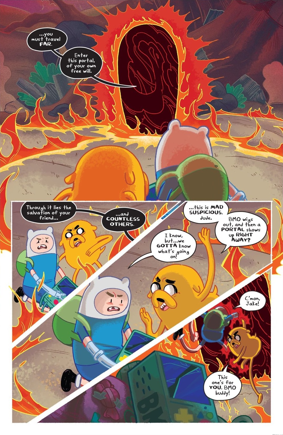 Adventure Time Season 11 Issue 1 reading comics online for