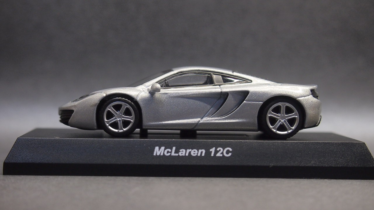 Details about / 1//64 Kyosho MCLAREN 12C SILVER diecast car model