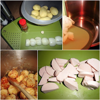 Zubereitung Kartoffelgulasch