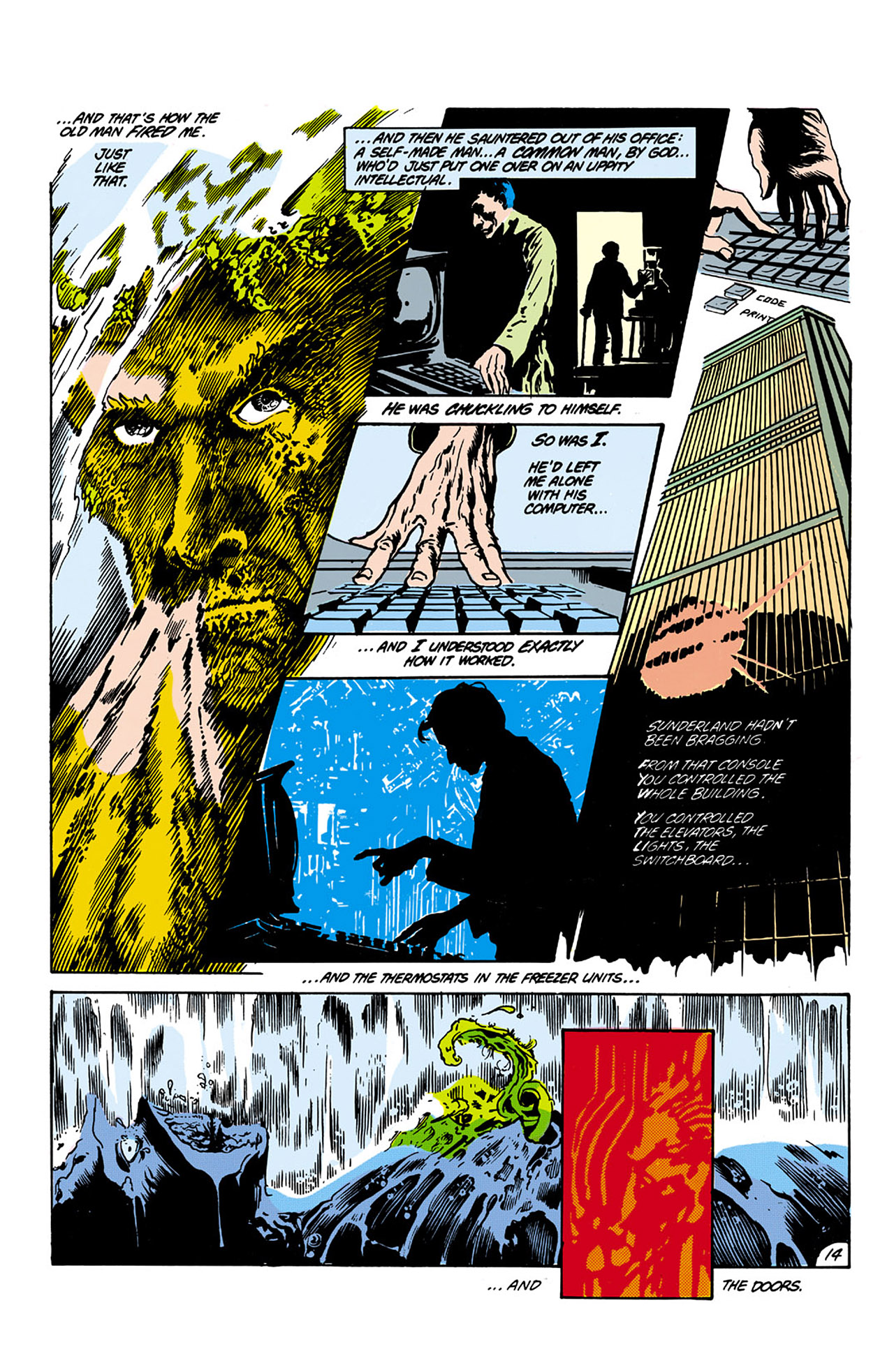 Read online Swamp Thing (1982) comic -  Issue #21 - 15