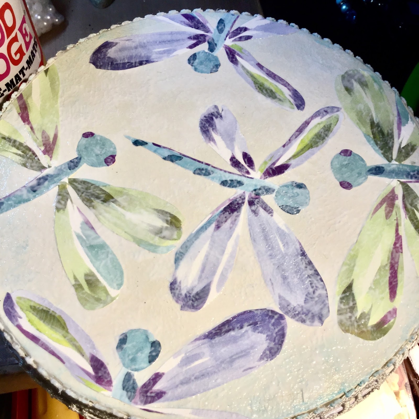 Gold Rush Gal Crafts Altered Stove Burner Cover