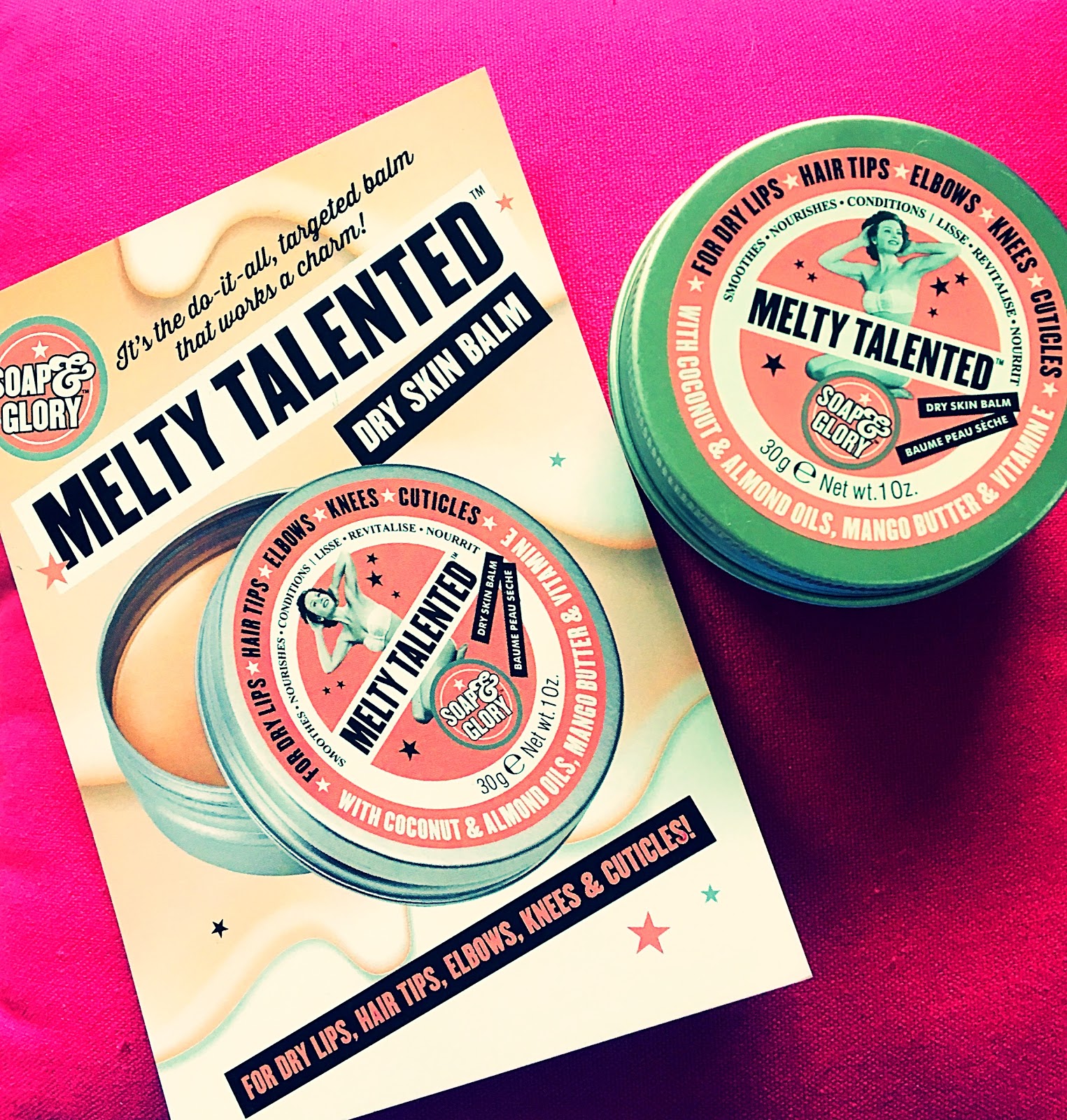 Soap & Glory Melty Talented Dry Skin Balm* PerfumellaBecca