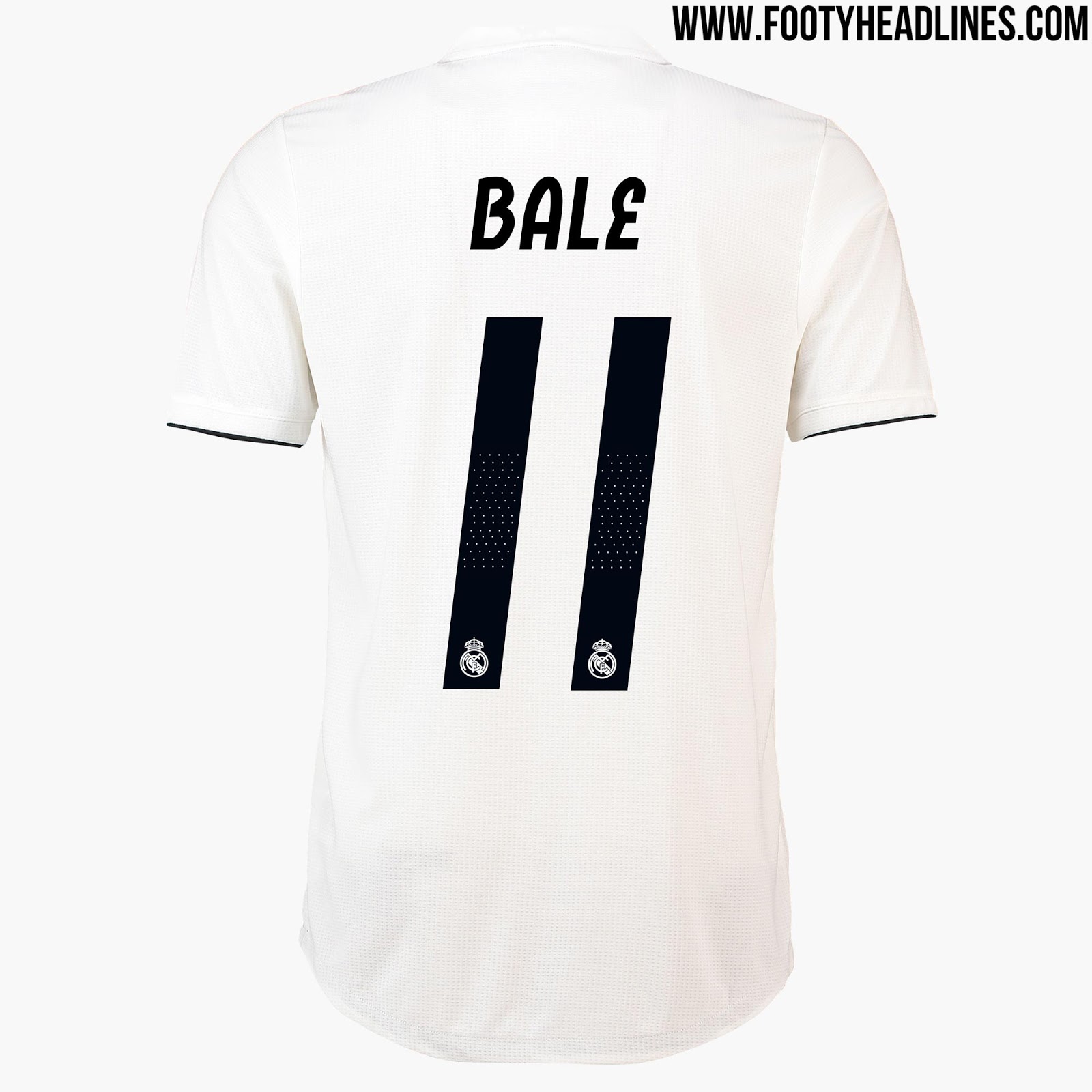All-New Extraordinary Real Madrid 18-19 Kit Font Released - Footy Headlines