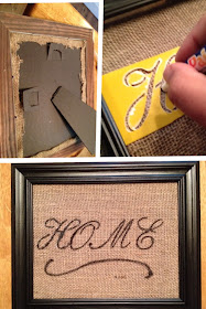 The Decorating Dork: Burlap & Painters Paint Markers #ExpressYourself