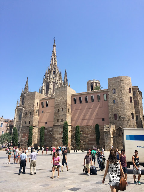 Barcelona, Spanyol,Eropa,Wisata,Travelling, Barri Gotic,Gothic Square