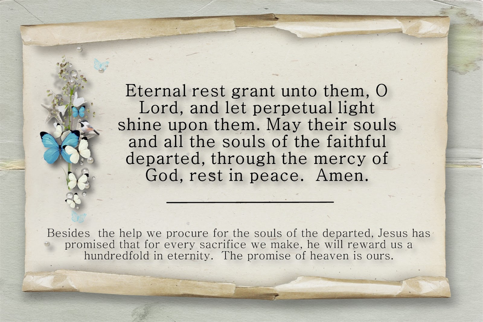 Can souls in purgatory pray for us