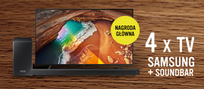 Wygraj telewizor + soundbar Samsung Konkurs