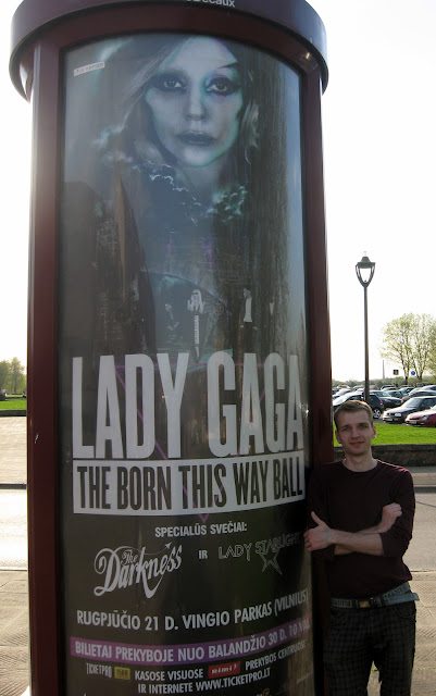 Леди Гага в Вильнюсе, гага в европе, гага беларусь, поездка на концерт леди гаги