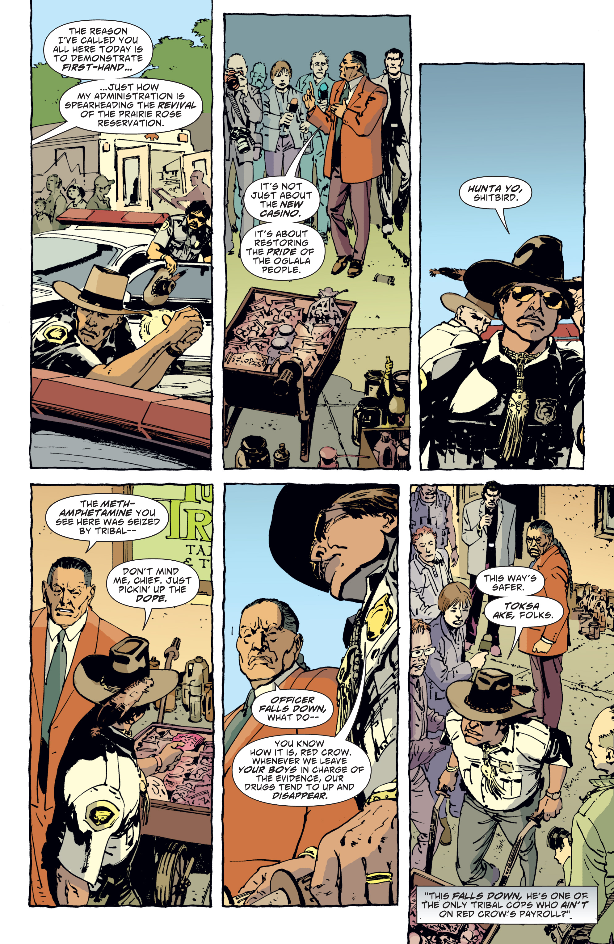 Read online Scalped comic -  Issue #2 - 9