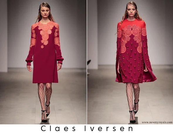 Queen Máxima wore a new Claes Iversen dress