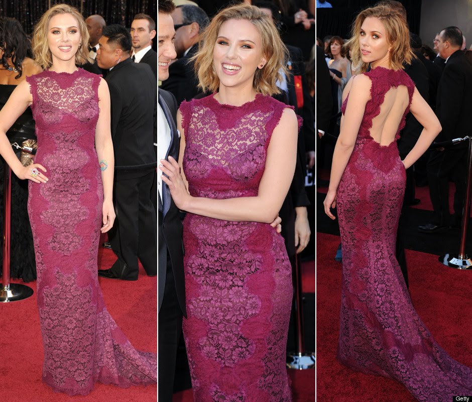 Scarlett Johansson Oscars 2011 Images