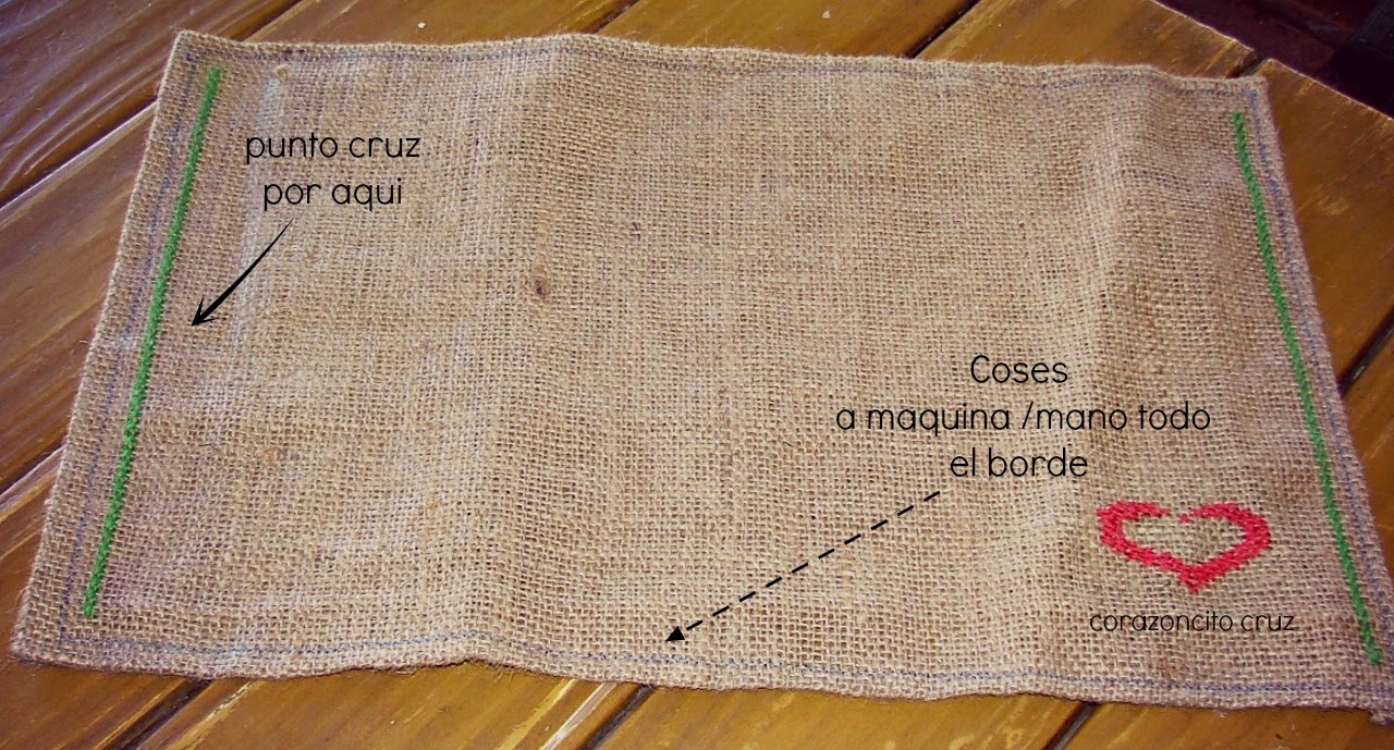 Juego De Mesa De Comedor De 4 Manteles Individuales De Arpillera De Granja Tejidos Rústicos