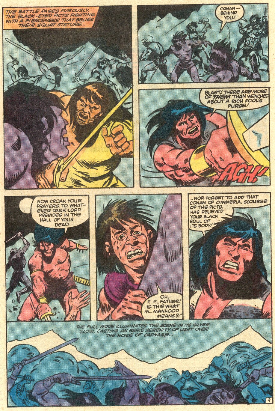 Read online Conan the Barbarian (1970) comic -  Issue #145 - 10