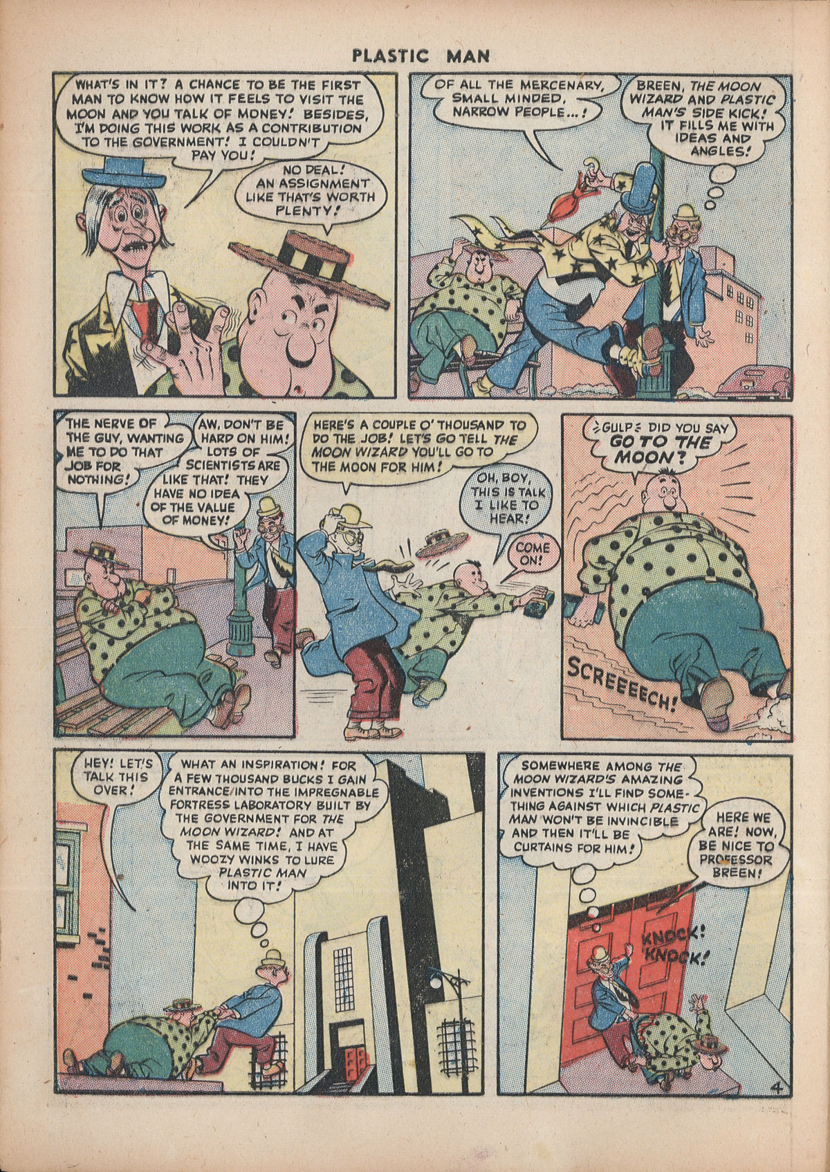 Plastic Man (1943) issue 6 - Page 6