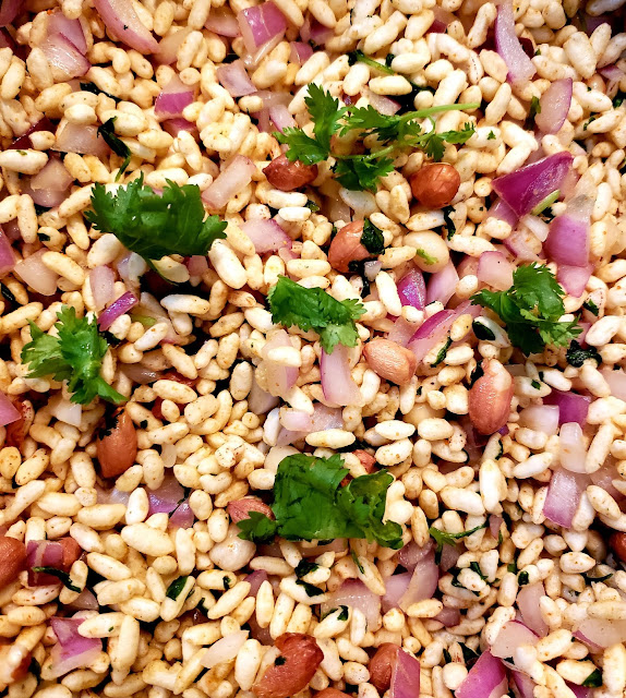Murmura Chaat/Spiced Puffed Rice