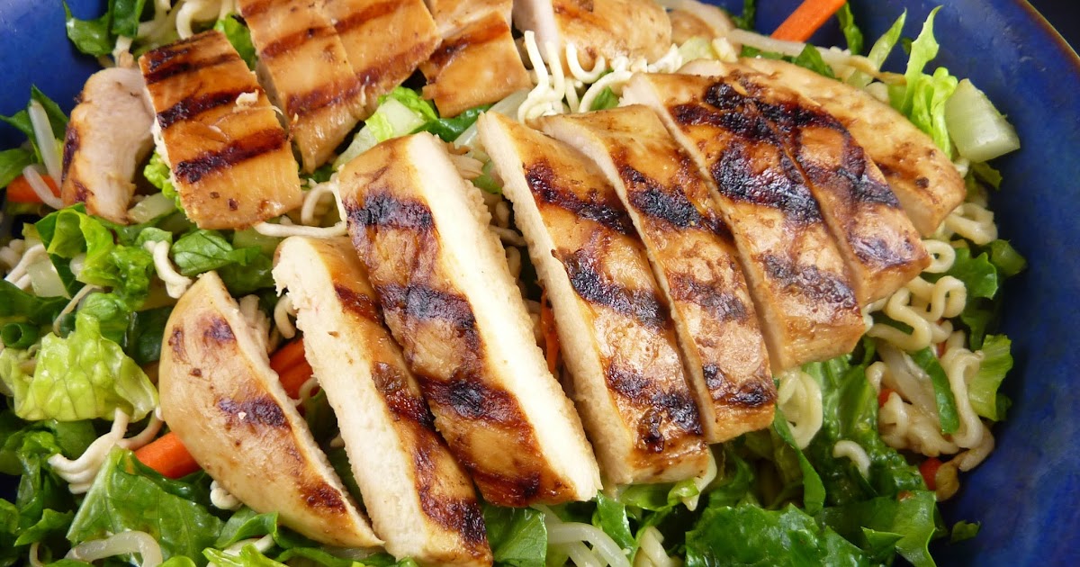 Cookies on Friday: Grilled Chinese Chicken Salad with Sesame Dressing