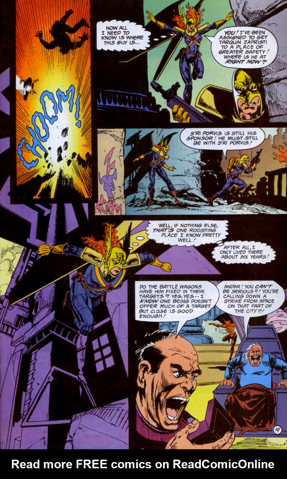 Read online Hawkworld (1990) comic -  Issue #20 - 20
