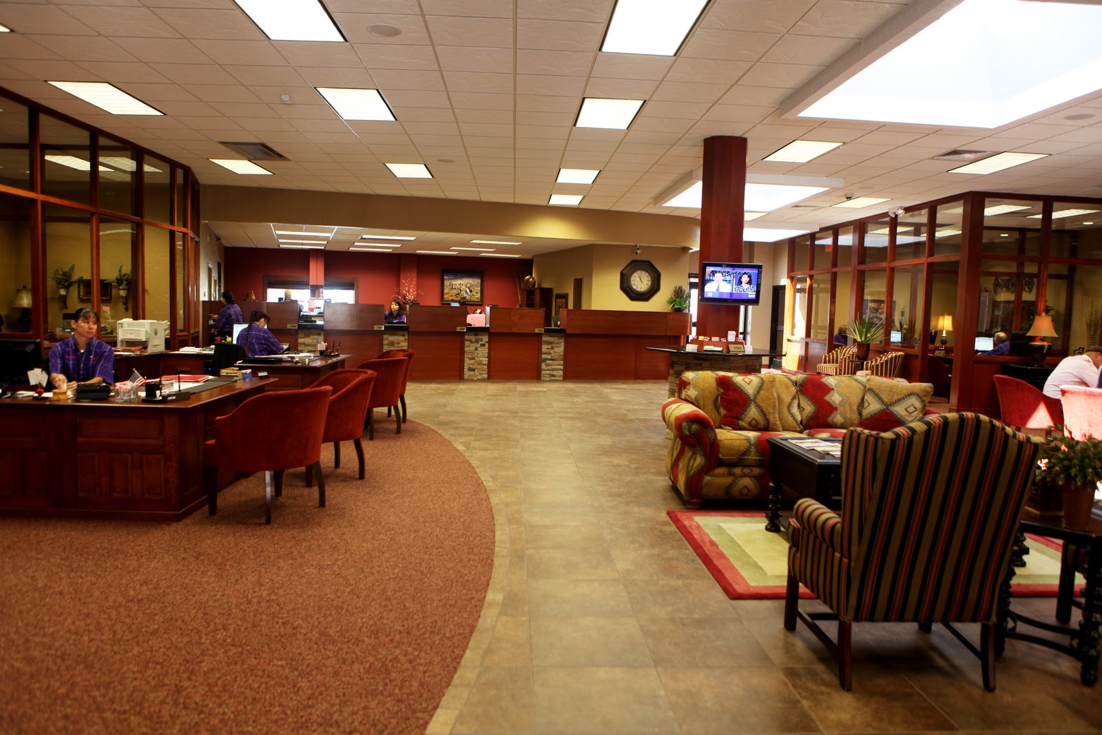 Brooks Interiors The Bank Of Clovis