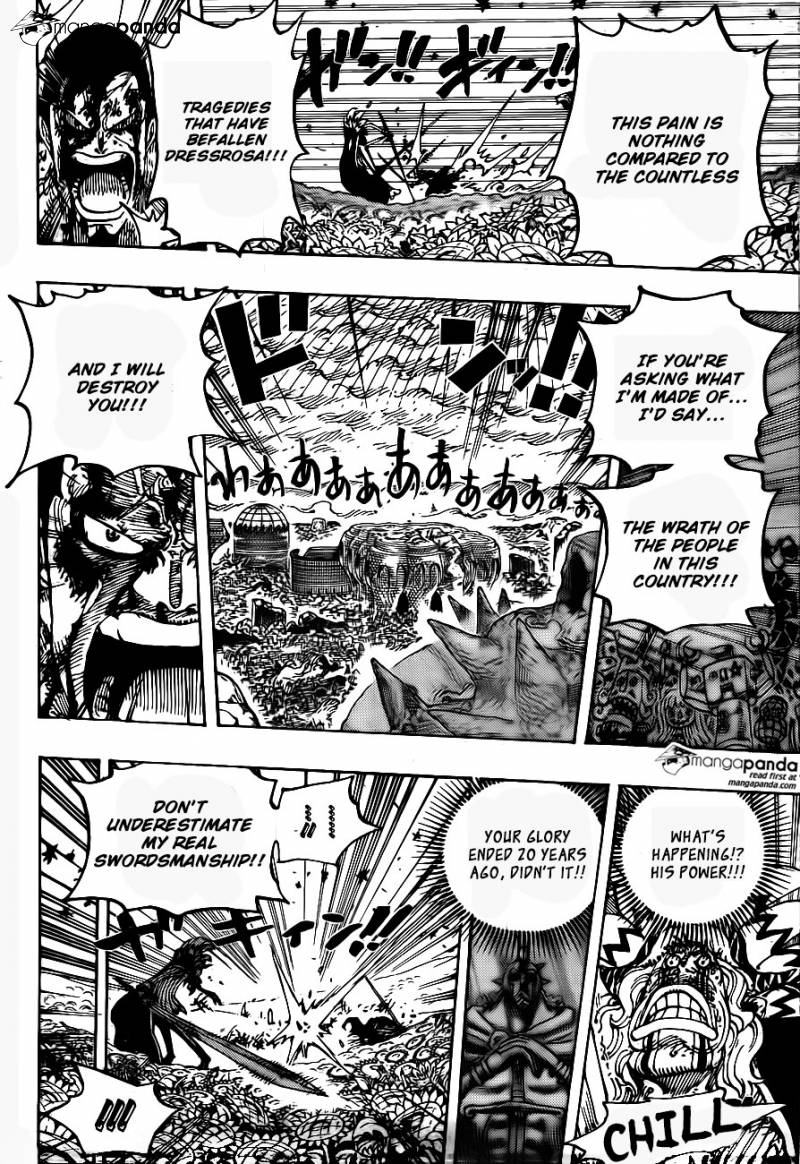 One Piece Ch 776: The Coliseum Hero