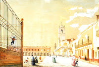 Cabildo y Policía (por C. E. Pellegrini, 1831)