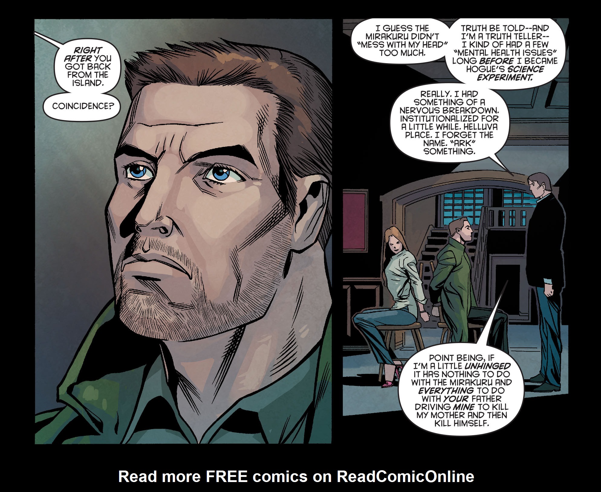 Read online Arrow: Season 2.5 [I] comic -  Issue #21 - 19