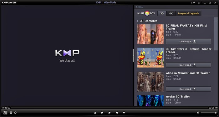 تحميل احدث إصدار لبرنامج تشغيل جميع صيغ الوسائط المتعددة علي جهازك KMPlayer 3.8 APK-iOS-WIN