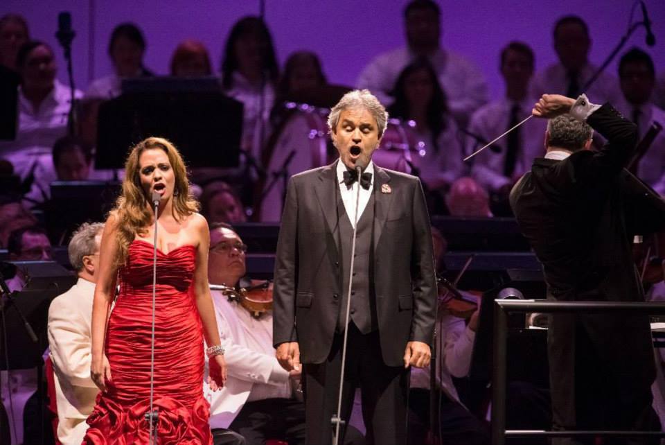 ciao! newport beach a dream... Andrea Bocelli live